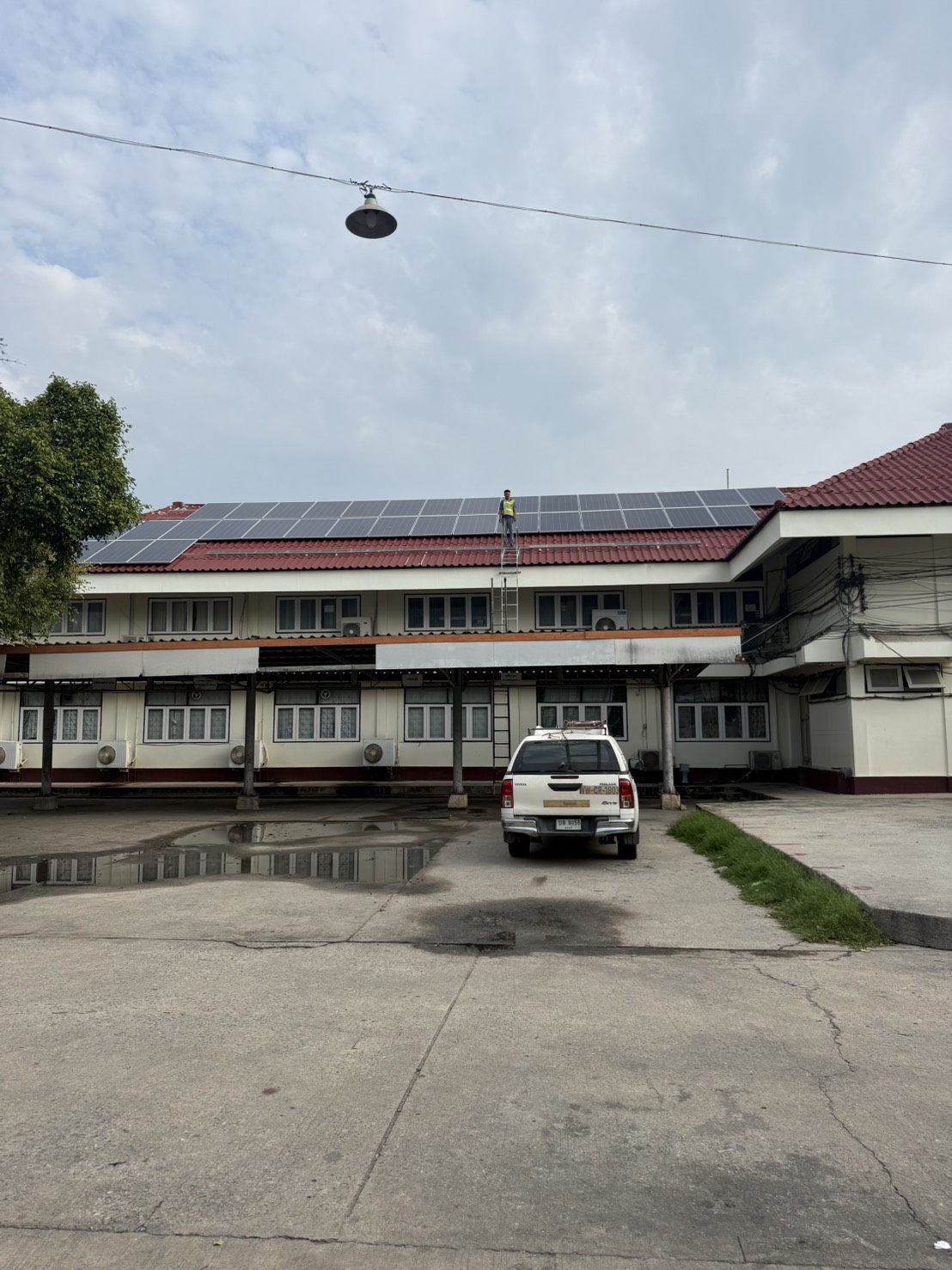 โครงการติดตั้งโซล่าเซลล์ 20kw Ongrid ที่ว่าการอำเภอเมือง ลพบุรี