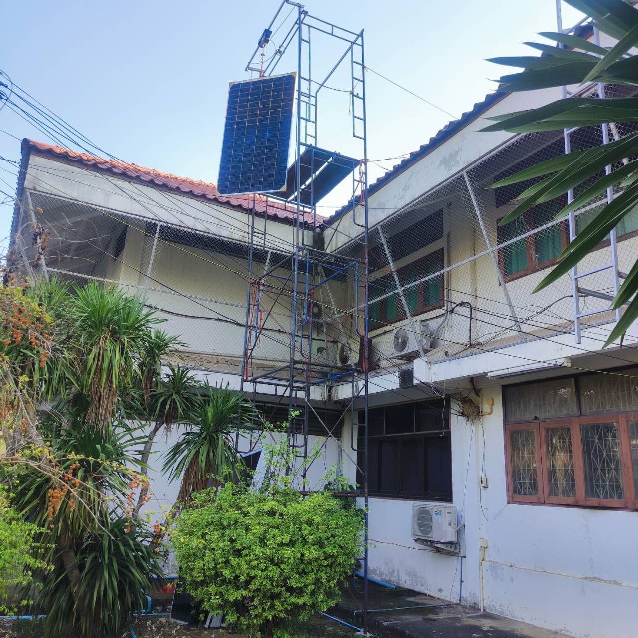 โครงการติดตั้งโซล่าเซลล์ 15kw Ongrid ที่ว่าการอำเภอหนองม่วง ลพบุรี